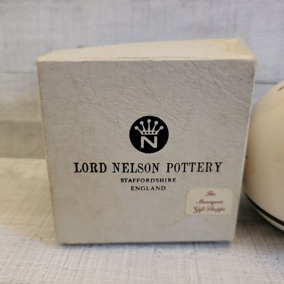 Lord Nelson Pottery Staffordshire England Christmas Ornament With Box - Picture 4 of 5